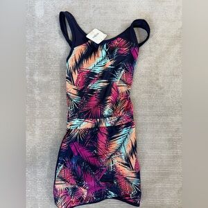 Gymboree Colorful Palm Print Athletic Dress